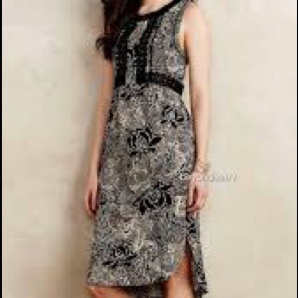 Anthropologie Holding Horses Suraja Soft Dress Size 0 Sleeveless